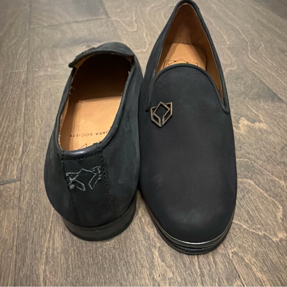 Society Black Women's Loafers - Picture 4 of 5
